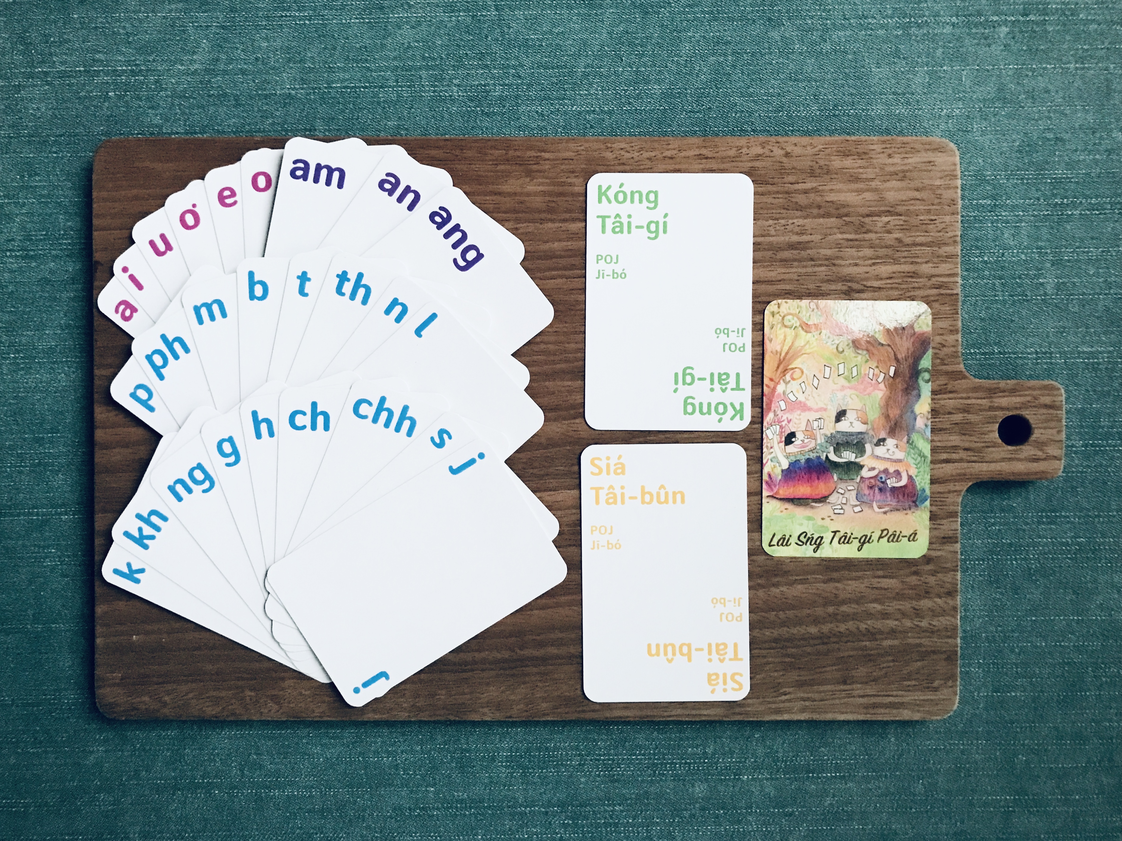 白話字字母牌仔